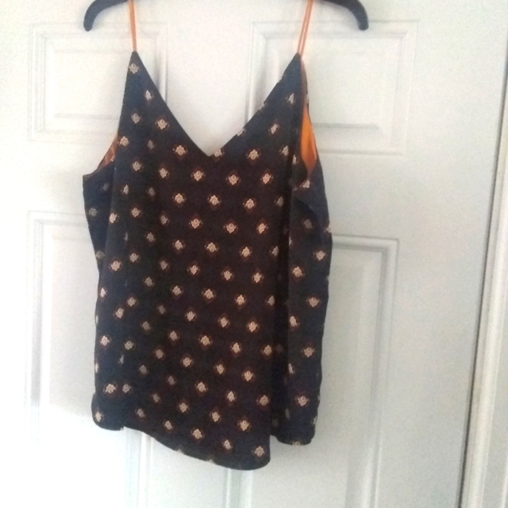 Express Spaghetti Straps Women 2in1 Top Sz LG